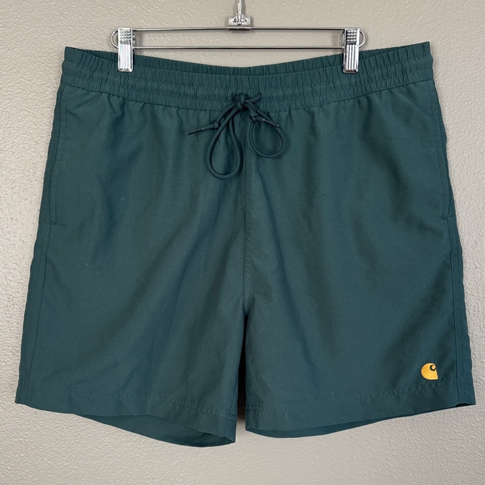 Carhartt Work in Progess Men's Dark Teal Swim Trunks